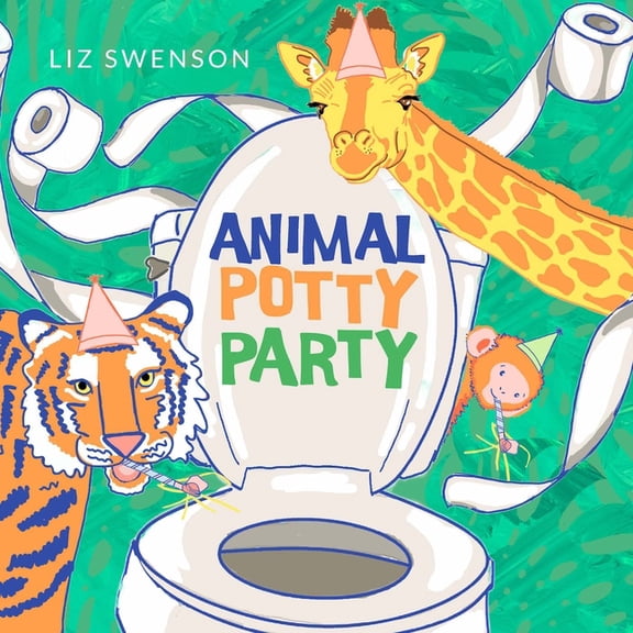 Animal Potty Party: A Board Book for Toddlers, (Board Book)