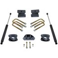 thumbnail image 1 of MaxTrac Lift Kit Suspension 905340 MAXPRO; 2-1/2 Inch Front Lift; 4 Inch Rear Lift; With Rear Shock Absorbers In Kit; Black Components, 1 of 3