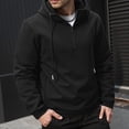 thumbnail image 2 of fheaev Sweat à Capuche pour Hommes Automne, Cardigan à Capuche à Fermeture Éclair, Manches Longues, Poche, Exercice, 2 of 6