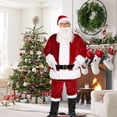 thumbnail image 4 of Traje de pantalones de Navidad para hombre cintura elástica ajuste holgado estilo festivo traje de vacaciones FLhrweasw Nuevo, 4 of 9