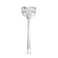 thumbnail image 3 of Rosec Jewels Lab Created Diamond Emerald Cut Engagement Ring (1.87 Carat, EF-VS Quality) - Statement Diamond Ring for Women, 925 Sterling Silver, US 4.00, 3 of 8