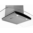 thumbnail image 4 of Campana Decorativa de Pared 36 Midea Vidrio Templado Curvo, 4 of 9