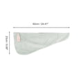 thumbnail image 2 of Unique Bargains 1 Pc Water-absorbent Cartoon Rabbit Ears Hair Towel for Bathroom Green Coral Fleece, 2 of 3