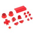 thumbnail image 1 of Conjunto completo de botones Botones De Repuesto L1 R1 L2 R2 Thumbsticks Dpad Botón Completo De Modificación Para 4 Controlador 4 Rojo, 1 of 8