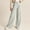 Mint Green, variant on Womens Pants Casual Wide Leg Dress High Waist Tailored Button Down Trousers Pockets Pant Outwear