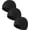 Set A-black,black,black, variant on 3 Pieces Lightweight Skull Cap for Men Women Breathable Helmet Liner Cooling Hat Soft Running Cycling Beanie Hats