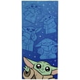 thumbnail image 4 of Star Wars The Mandalorian Grogu Expressions Standard Beach Towel, 4 of 5