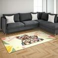 thumbnail image 3 of Happy Mother's Day Proud Yorkie Mom Yorkshire Terrier Indoor Rug Yorkie Dog Lover Gifts Carpet Living Bed Room Sofa Home Decor - 03003, 3 of 5