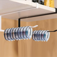 thumbnail image 2 of 2 Pcs Boîte de Rangement Suspendue pour Couvercle en Verre de 10 Pouces, Gain de Place, Adaptée à Différents Types de Couvercles en Verre, 2 of 5