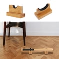 thumbnail image 1 of TEHAUX 1 Pair Wood Baseball Bat Display Mounted Hanger for Home Decor, 1 of 5