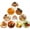 CHC 246 317 420 565 605 606 607 608 609 610 18mm, variant on Thanksgiving Turkey Round Glass Cabochon Making Findings DIY Snap Button Charm 18mm Color: CHC 246 317 420 565 605 606 607 608 609 610 18mm