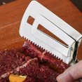 thumbnail image 3 of Advancent Pinza para carne, portátil, de acero inoxidable, para carne, pescado frito, pinza, espátula ranurada para voltear alimentos, postres, cocina Cocina y Comedor Advancent HA028554-00, 3 of 6