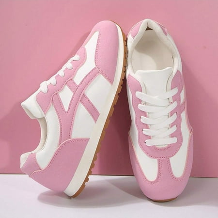 Women’s Sneakers Wide Toe Breathable Fabric Non-Slip Outsole Comfortable Walking & Running Shoes