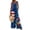 Dark Blue(American Flag Floral Print), variant on 250 Anniversary Usa Flag Jumpsuits for Women Plus Size American Flag Sleeveless Wide Leg Summer Adjustable Strap Patriotic Usa Flag Jumpsuits Rompers Blue M