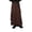 A-Brown1075, variant on SONXAHE Wrap Skirt Layer Wide Leg Pants for Men Tie Waist City Street Long Trousers