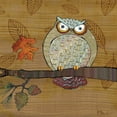 thumbnail image 2 of Brent, Paul 20x20 Gold Ornate Wood Framed with Double Matting Museum Art Print Titled - Awesome Owls III, 2 of 4