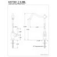 thumbnail image 3 of Kingston Brass KS7395BL Vintage Cold Water Filtration Faucet, Oil Rubbed Bronze, 3 of 3