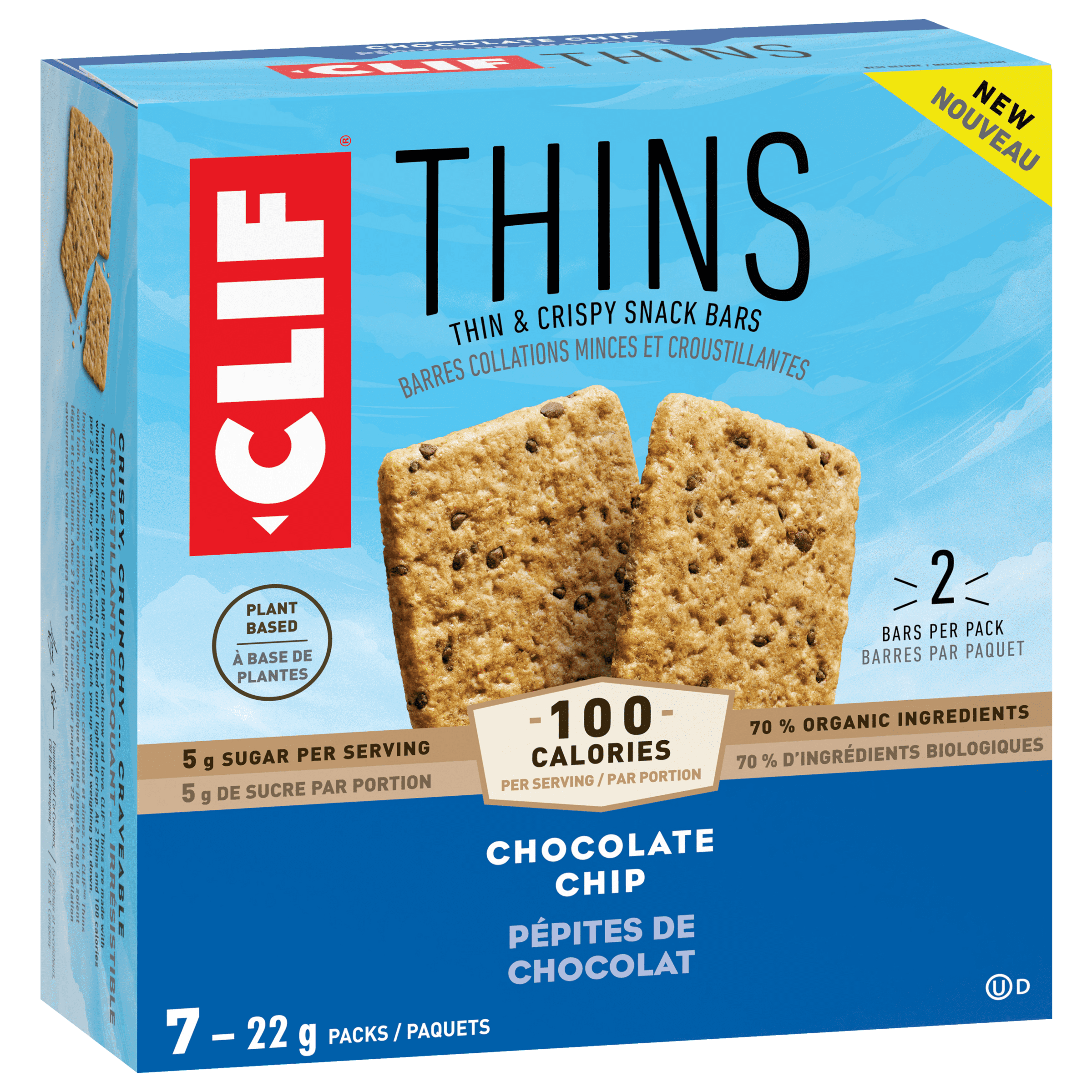 CLIF Thins Chocolate Chip 7 bars