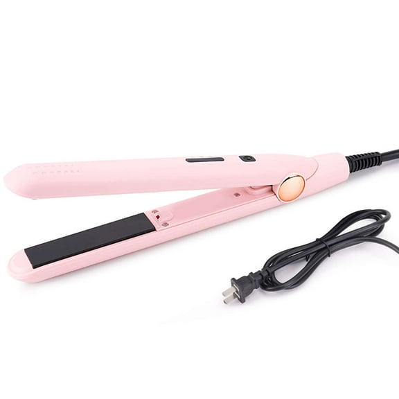 Deago Hair Straightener, Fast Heating Ceramic Flat Iron with Negative Ions, 2 in 1 Straightener and Curler Styling Tool for Professional Salon Straighten/Curl/Wave