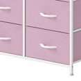 thumbnail image 5 of DEXTRUS 8-Drawer Fabric Dresser for Adults, Pink Storage Organizer for Bedroom, Closet & Living Room, 5 of 10