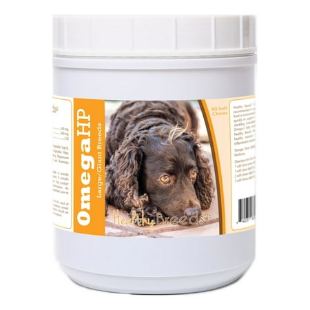 UPC: 0840235187578 | Healthy Breeds American Water Spaniel Omega HP Fatty Acid Skin and Coat Support Soft Chews