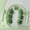 Light green, variant on Violet 360° Dual Row Massage Roller Handheld Body Massager for Legs Arms Waist Thighs Hips