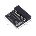 thumbnail image 3 of Placa Módulo Seguridad Cifrada TPM 2 0 Tarjeta Base LPC 20 Pines para Windows 11, 3 of 3