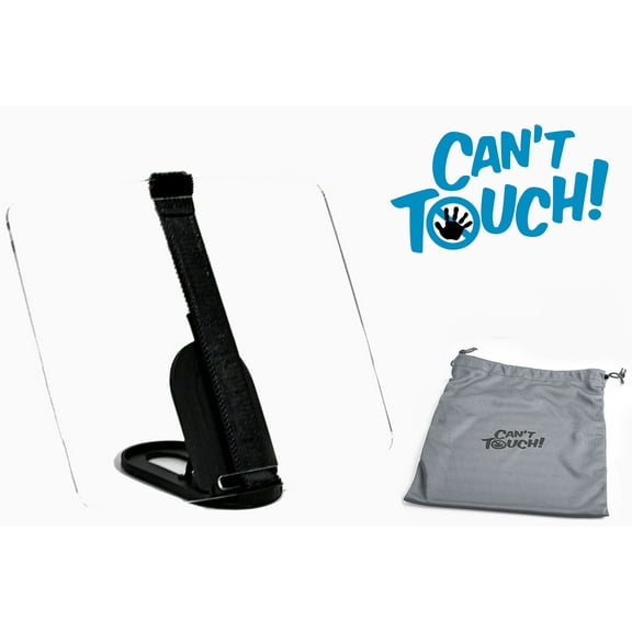 Cant Touch! Baby Anti-Touch Screen for Phone - Easily Strap This Clear Cover onto Your Phone or Device to Prevent Any Buttons from Being Pressed. Pouch and Stand Included