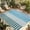Blue, variant on 3' x 5' Outdoor Rug, Colorful Stripe Outdoor Washable Rug Large Floor Carpet, Modern Teal Blue Green Vertical Striped Non Shedding Area Rug for Outside Patio RV Porch Deck Balcony Camping Living Room