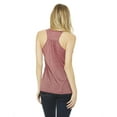 thumbnail image 2 of Bella + Canvas Women's Core Active Flowy Racerback Tanks, 3-Pack, Mauve Marble, Size S, 2 of 3