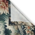 thumbnail image 2 of Ambesonne Abstract Nature Kitchen Curtains, Blooming Forest, 55"x30", Blush Dark Slate Blue, 2 of 3