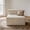 Beige, variant on Luxury Compression Module Couch,Chenille,Thick Seat,Soft Sectional Sofa for Living Room(Beige,Ottoman)
