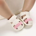 thumbnail image 2 of Isbasic Infant Baby Boys Girls Summer Beach Sandals Breathable Athletic Anti-slip Soft Sole Newborn First Walker Crib Shoes, 2 of 6