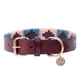 thumbnail image 1 of Benji & Flo - Collar para Perros de Cuero  Sublime Diseño Polo (Uva, Azul Riviera), 1 of 2