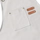thumbnail image 3 of Delantal de lona Apron AFUN Chef para hombre y mujer, color beige, 3 of 7
