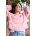 thumbnail image 2 of Lion Brand Yarn Wool-Ease Aire Cotton Candy Super Bulky Acrylic, Wool, Polyester Yarn 3 Pack, 2 of 4