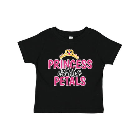 

Inktastic Princess of the Petals with Crown Girls Toddler T-Shirt