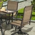 thumbnail image 2 of Nuu Garden 7-Piece Outdoor Patio Dining Sets, Black and Brown, 2 of 9