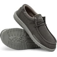 thumbnail image 2 of Hey Dude Men's Wally Washed Moccasin, Lead., 2 of 4