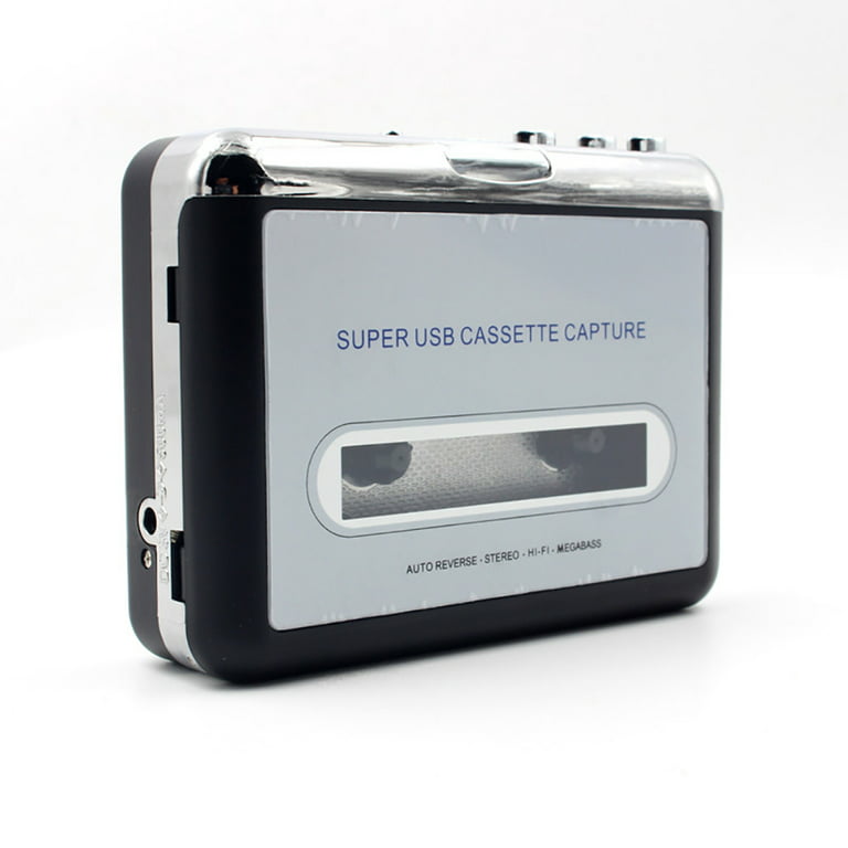 Kryc-lecteur De Cassette Portable Cassette Audio Bande Mp3 Convertisseur, convertir De Walkman Casette En Mp3 Via Usb,magnetophone A Cassette