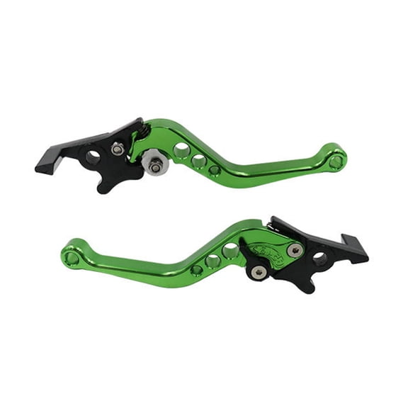 RYUJNDK Aluminum Double Disc Brake Handle Lever Adjustable for Motorcycles Scooters Electric Bike Motorcycle Accessories 1Pair