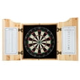 thumbnail image 6 of Coca-Cola Fountain Service Dart Board Cabinet Set with 6 Steel Tip Darts, 6 of 7