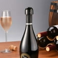 thumbnail image 2 of 4 Packs 100% Leakproof Champagne Stoppers Champagne Cork Champagne Saver Champagne Bottle Stoppers to Keep Champagne Fresh Perfect for Champagne, Cava, Prosecco & Sparkling Wine, Black, 2 of 5