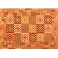 thumbnail image 1 of Ahgly Company Indoor Rectangle Southwestern Orange Country Area Rugs, 2' x 5', 1 of 1