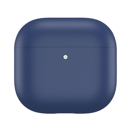 GJX Silicone Case for Airpods 4 (2024) Earphone Cover Protective Case(Dark Blue)