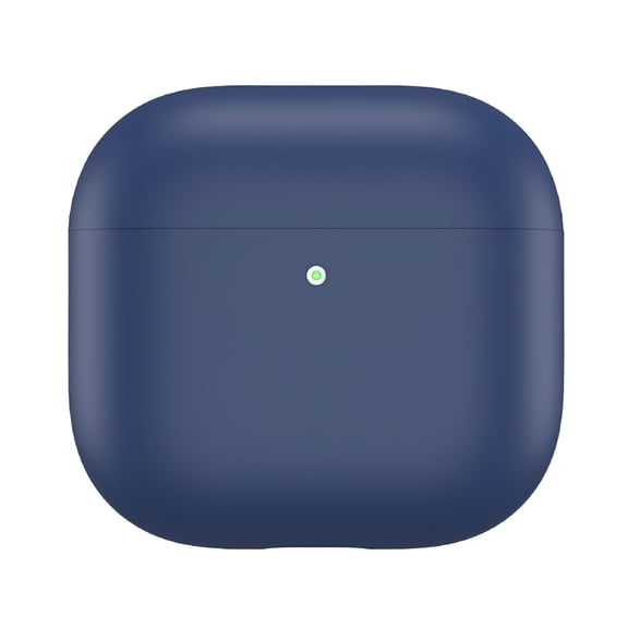 GJX Silicone Case for Airpods 4 (2024) Earphone Cover Protective Case(Dark Blue)