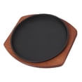 thumbnail image 3 of MasteelfCA 1 Pce Barbecue Antiadhésif Poêle à Griller Steak Poêle à Griller pour Cuisinière à Induction (19CM Rond), 3 of 7