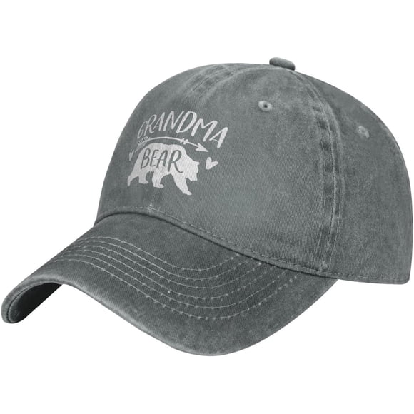 Grandma Bear Baseball Cowboy Hat Adjustable Trucker Hat