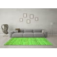 thumbnail image 3 of Ahgly Company Indoor Round Oriental Green Modern Area Rugs, 7' Round, 3 of 4