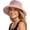 Pink, variant on Wide Brim Sun Hat with Ponytail Hole for Women UPF 80+ UV Protection Packable Bucket Hiking Travel Outdoor Hat
